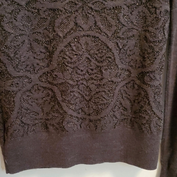Vera Wang Sparkling Silver Grey cardigan - Picture 13 of 14